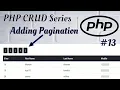 Adding Pagination using PHP and MySQL database