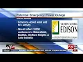 Southern California Edison warns of potential emergency power outages