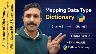 Dictionary in python with example Mapping data type in python Python for Beginners