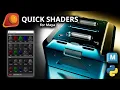 Quick Shaders 1 0 Maya Script Tutorial