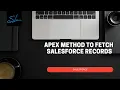 10 Apex Controller to fetch stored tweet ideas records - Salesforce LWC