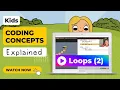 For Loops - Coding Concepts Explained for Kids