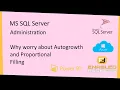 Autogrowth Trace flag proportional filling MS SQL