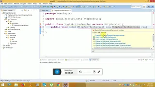 Creating Web Servlet application in eclipse
