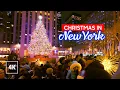 Lagu Christmas Walk in NEW YORK 🎁 Holiday Season 2025 🎄 Walking Tour 4K