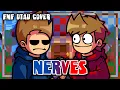 FNF Nerves but Tord and Tom cover Sings it V2!!【UTAU Cover】