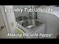 DIY - Laundry Tub Upgrade