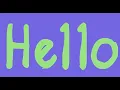 Hello Gif