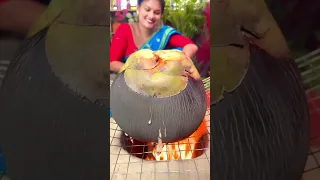 palmyra palm Fruit poda vapa pitha Recipe  #cooking #food #recipe #village 