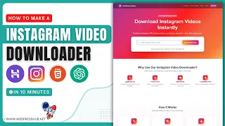 legal instagram video downloader website 12 000 monthly users no copyright issues