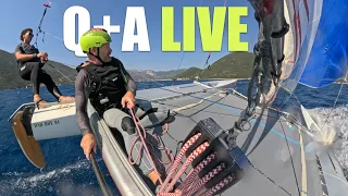 Catamaran Telltales – Read Them Right, Sail Faster | Q+A LIVE