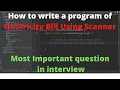How to write a program of Electricity Bill Using Scanner Most Important asked question in Interview