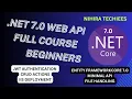 Complete NET Core Web API Tutorial with JWT Token Learn from Scratch