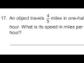 7R Module 4 Study Guide Problem 17