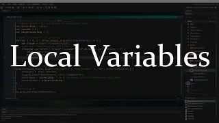 Local Variables - What They Are and Why They Matter