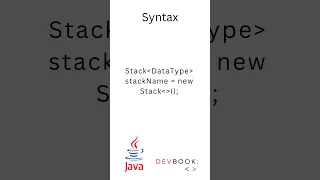 Java Stack Data Structure