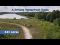 34 Acres Waterfront Land for Sale in Central Michigan Parcel C