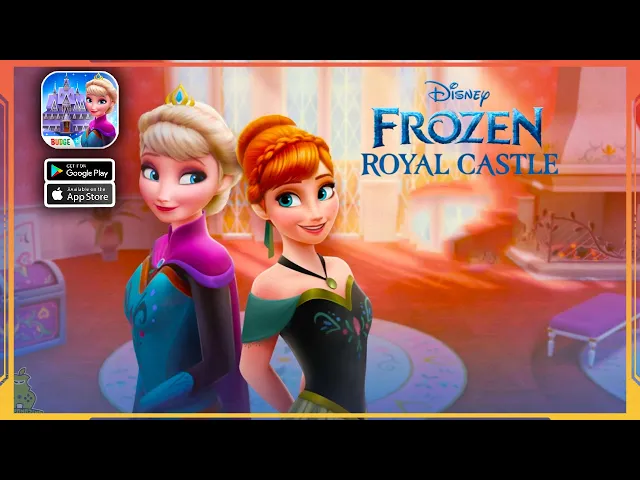 Disney Frozen Royal Castle Gameplay Walkthrough Part 1 - iOS, Android