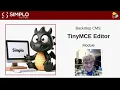 BackdropCMS Modules TinyMCE Editor