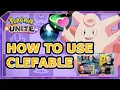 Clefable Guide Pokemon Unite WITH CrisHeroes Phil Spragels and Bruv GAMEPLAY ANALYSIS