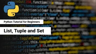 10 More Data Types List Tuple Set Python Bangla Tutorials for Beginners
