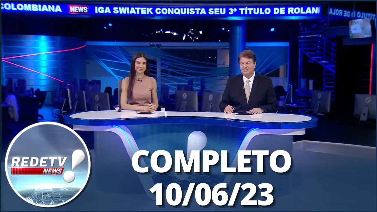 RedeTV News (10/06/22) | Completo