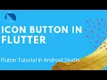 Icon Button in flutter Flutter Tutorial for beginners in hindi 2021 gfxcodingmaster