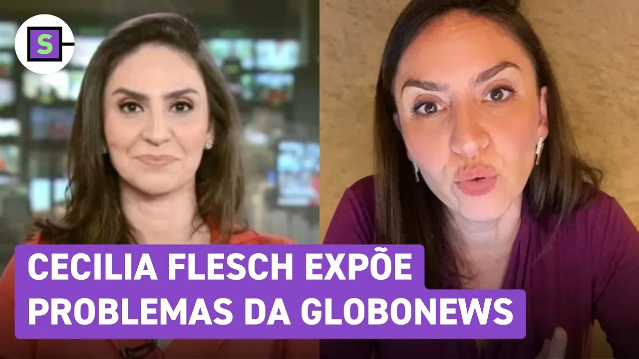 Cecilia Flesch expõe bastidores na GloboNews após ser demitida: 'Vazamento e fatos estranhos'