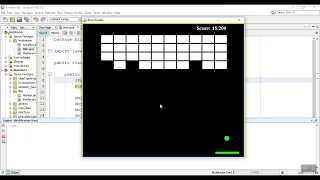 Brick Breaker Game in Java Swing with Source Code
