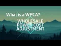 Wholesale Power Cost Adjustment with Haywood EMC