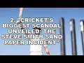 The Sand Paper Incident Cricket s darkest day