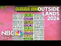 Outside Lands 2026 lineup announced