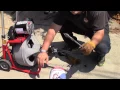 Ridgid K-400 Autofeed Demonstration Drain Sewer Snake