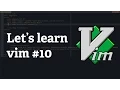 Screencast Let s learn vim - Change the Color Scheme