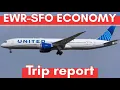 TRIP REPORT EWR-SFO United 787-9 ECONOMY