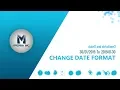 Convert php date format using date and strtotime