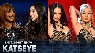 KATSEYE Talks WILD, "Gnarly" and Their Viral Gap Ad; Performs "Animal" | The Tonight Show