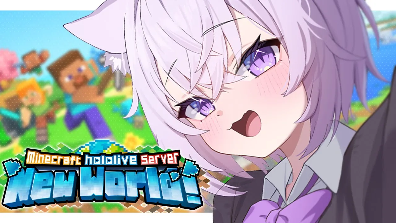 【 Minecraft 】新ホロ鯖での新生活すた～～と～～～🐱【 猫又おかゆ/ホロライブ 】