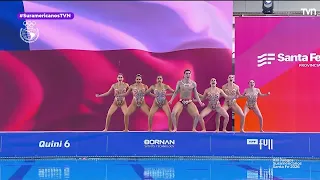 Hasta con Hoko: Mira el homenaje a Rapa Nui del equipo chileno de natación artística