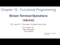Functional Programming Part 10 - reduce terminal operation