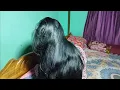 Download Lagu Gorgeous Black And Shine Long Hair Bun Open And Shine Long Hair Play For Beautiful Girl |