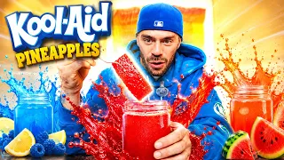 I Made Viral Kool-Aid Pineapples At Home.