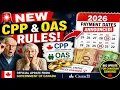 CPP OAS 2026 Update New Marital Status Rules Explained Payment Dates Confirmed