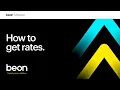 Beon Shipper - How to Get Rates