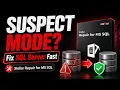 SQL Server Database in Suspect Mode How to Repair Recover It