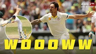 full over johnson destroys england with searing ashes over