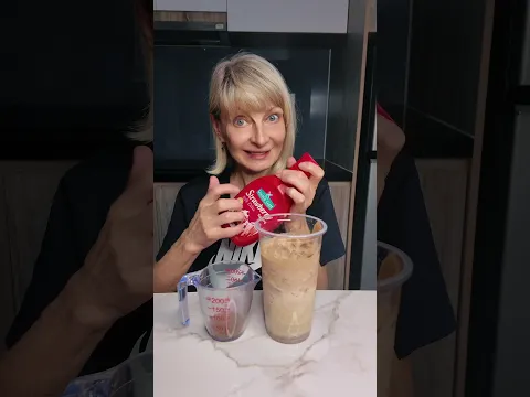 Trying M&M’s candy coffee