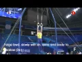 Men s Gymnastics E and F elements Rings 2011 Edit