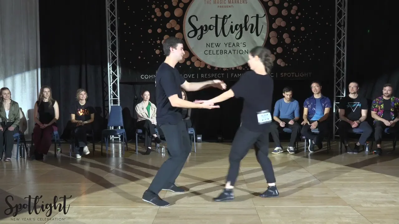 Spotlight New Year Celebration 2024/2025 Intermediate Jack & Jill John Brezinski & Megan Raymer Bro
