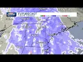 New Hampshire hourly maps Track steady snow Tuesday